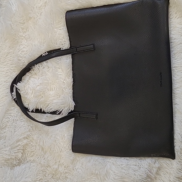 Brand New Vince Camuto Vegan Leather bag. Black and Grey - Picture 2 of 4